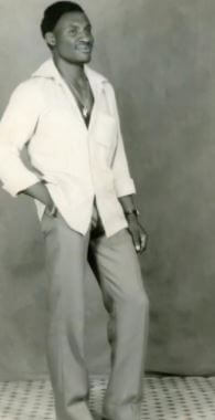 Francis Ngannou late father Emmanuel Fosso in 1984.